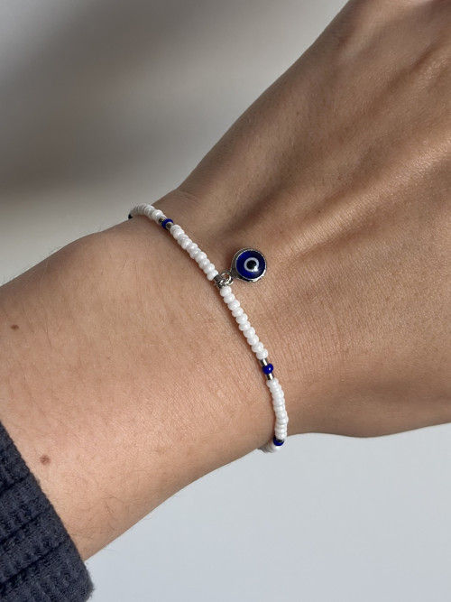 Malocchio (Evil Eye) náramek (S)