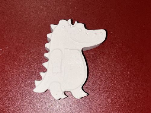Sádrový odlitek - dinosaurus lll.