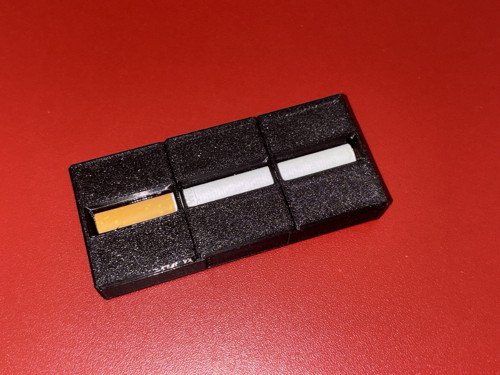 Pouzdro na cigaretu – posuvné (diskrétní trik)