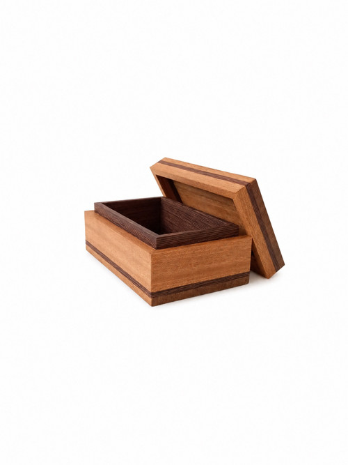 Krabička - wenge , mahagon
