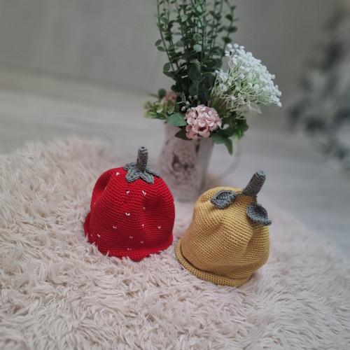 Čepička citronek a jahůdka — foto 1
