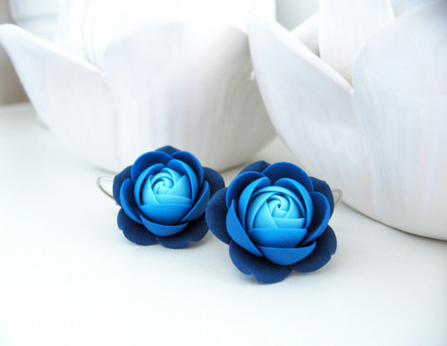 Deep Blue, visací náušnice