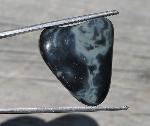 Obsidián pavoučí (22 mm) V4014