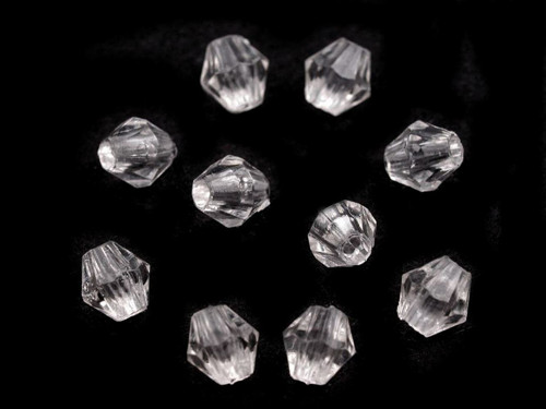 Lucerna, 4mm, transparent,100ks