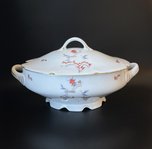 Art Deco Polévková mísa, terina 2.2l, Meissen Dubí