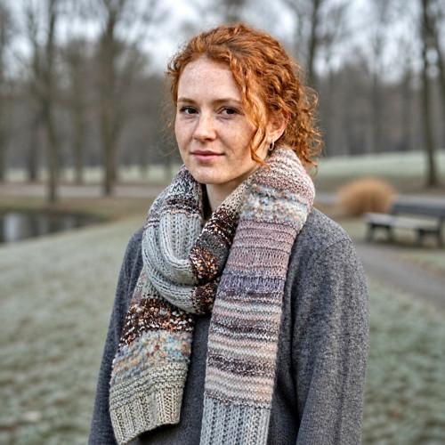 Ručně Pletená Šála - Rebeka