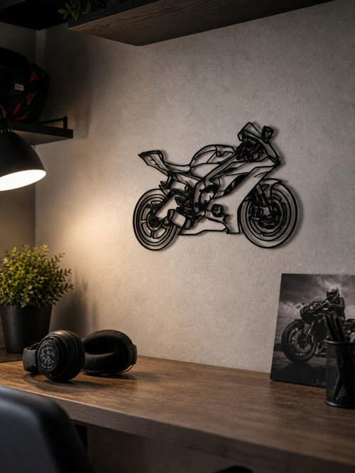 Dekorace na zeď i nábytek – Moto Sport (27 cm)