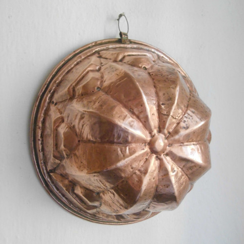 Starožitná bábovka (měď, průměr 21 cm) — foto 1
