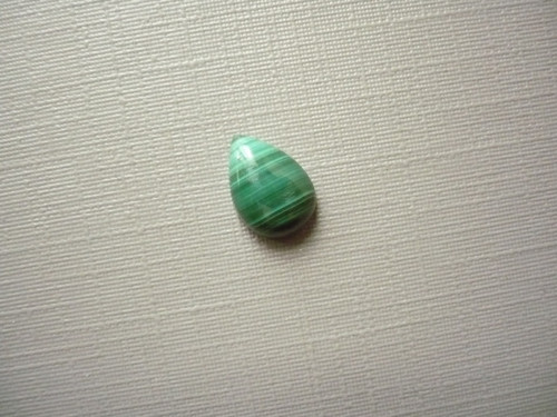Kabošon - malachit 10 mm, č.22Ef
