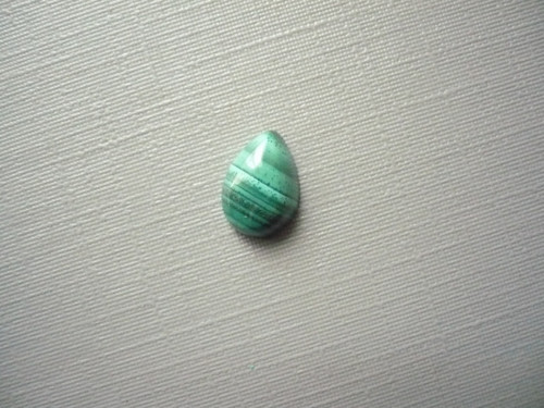 Kabošon - malachit 10 mm, č.54Ef — foto 1