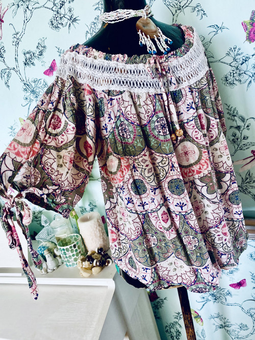 Halenka boho lehounká — foto 1