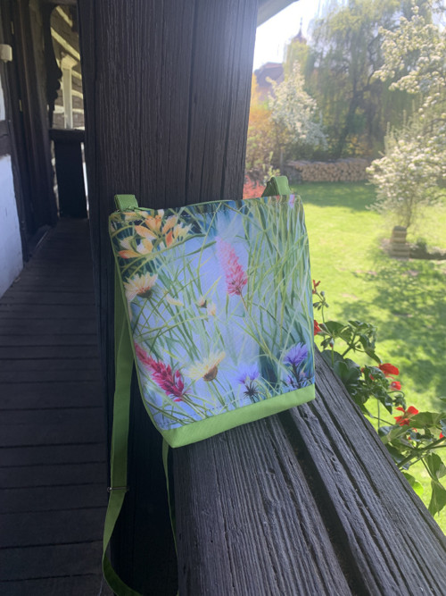 Letní louka - mini kabelka