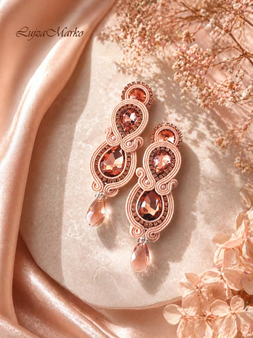 Evita soutache/ sutaš náušnice