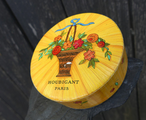 Houbigant Paris..starožitná krabička od pudru