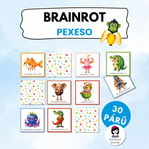 Italian Brainrot pexeso — foto 1