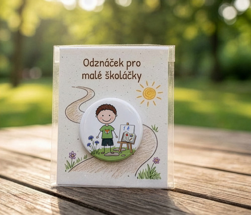 Veselé odznáčky pro malé předškoláčky - kluk