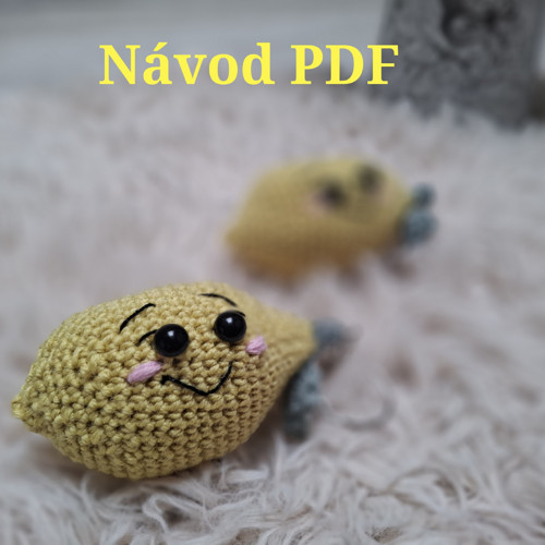 Návod na háčkovaný citronek