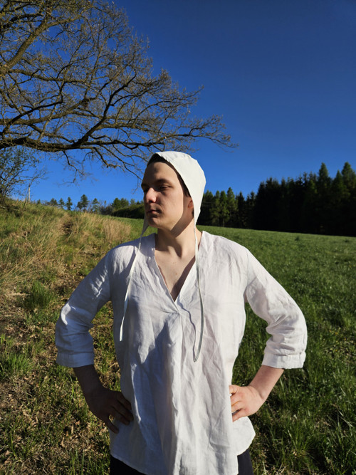 Čepec (coif) prostý / Simple Coif