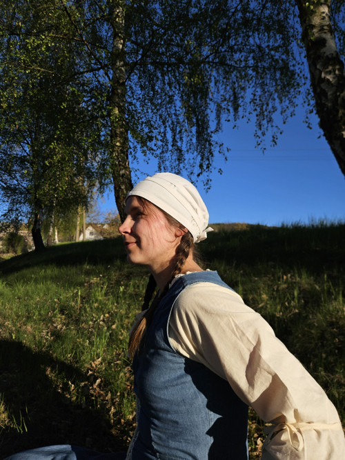 Čepec svaté Brigity vázací / St. Birgitta's Cap