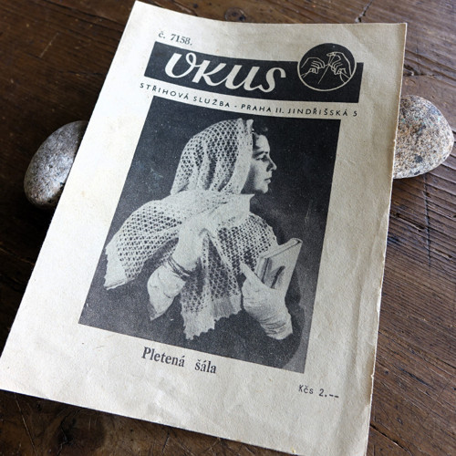VKUS 7158 - Pletená šála