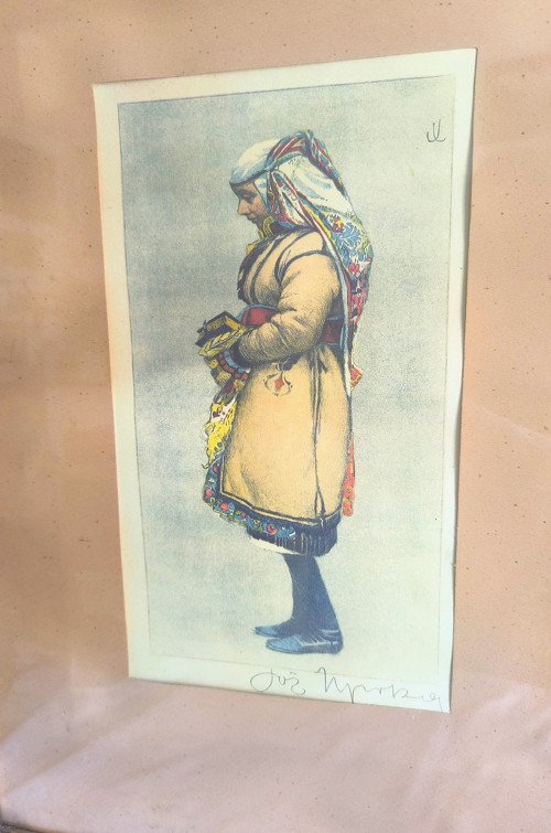 Barevná litografie J. Úprka
