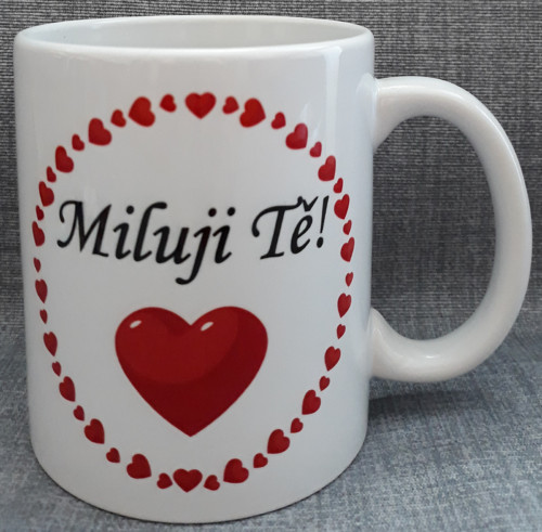 Hrníček s potiskem a textem na přání
