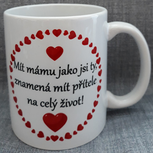 Hrníček s potiskem a textem na přání