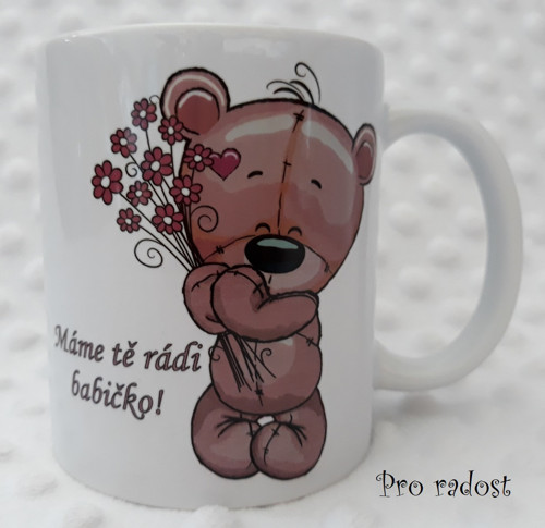 Hrníček s potiskem a textem na přání