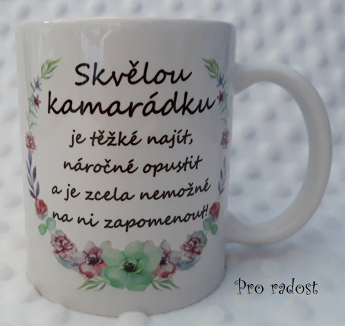 Hrníček s potiskem a textem na přání