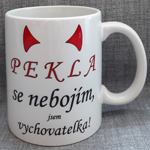 Hrníček s potiskem a textem na přání