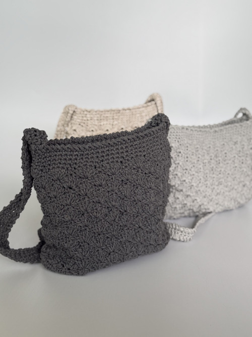 Háčkovaná taška BREADINA cotton