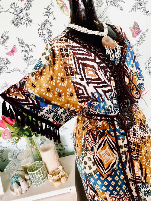 Šaty vzory boho etno — foto 1