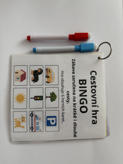 Cestovní hra - bingo