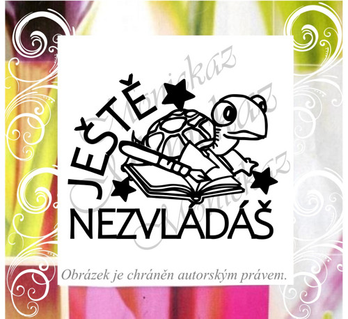 Ještě nezvládáš želva 2454. Razítko. — foto 1