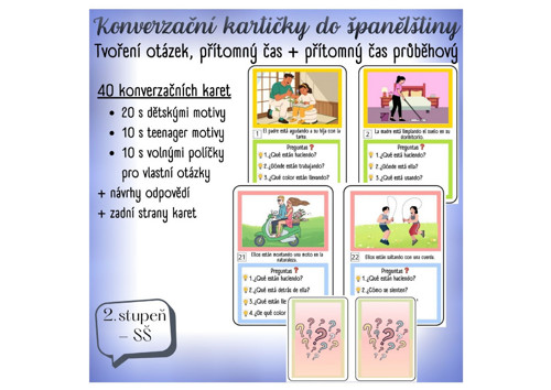 Konverzační karty do španělštiny