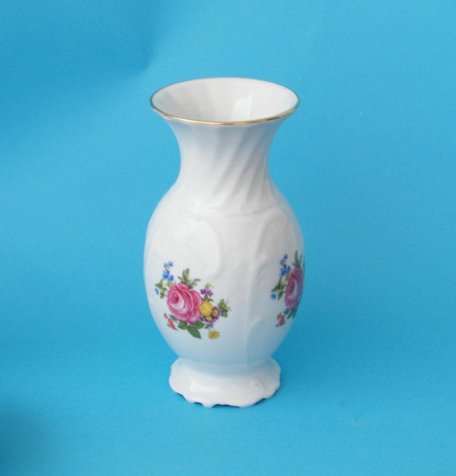 Porcelánová Váza S Květy