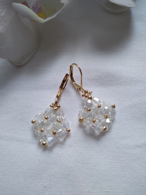 Jako diamant...ocel,broušené a miyuki