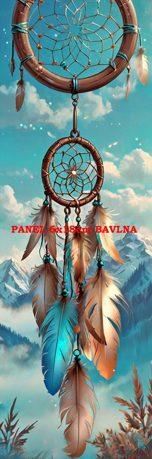 Kočárkovina panel 6x18 cm skladem