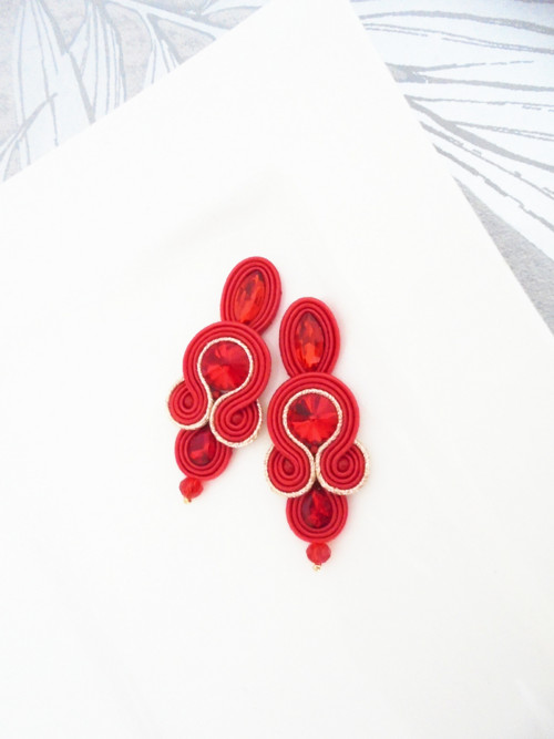 Soutache náušnice