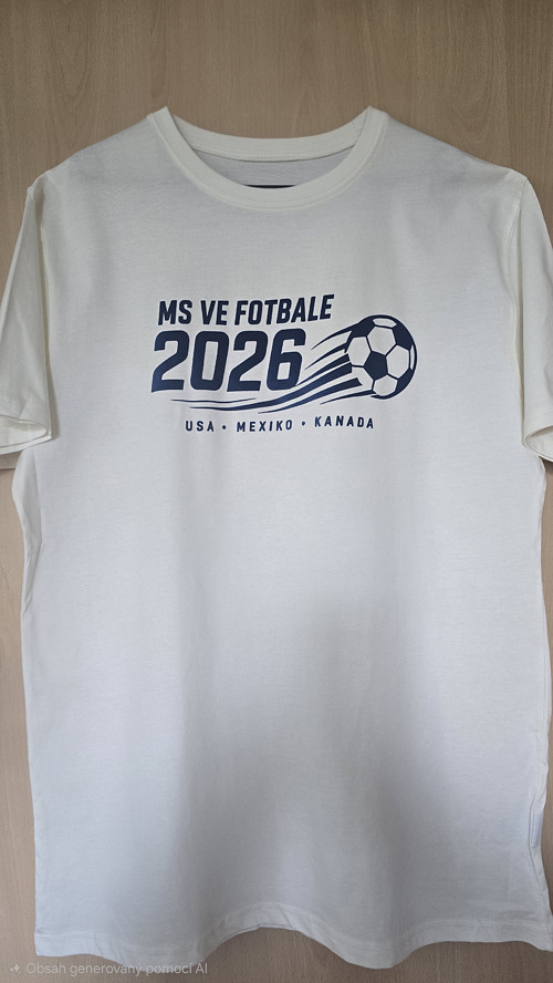 Pánské tričko MS ve fotbale 2026
