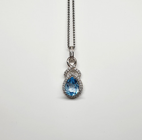 Přepychový přívěsek - Topaz 4