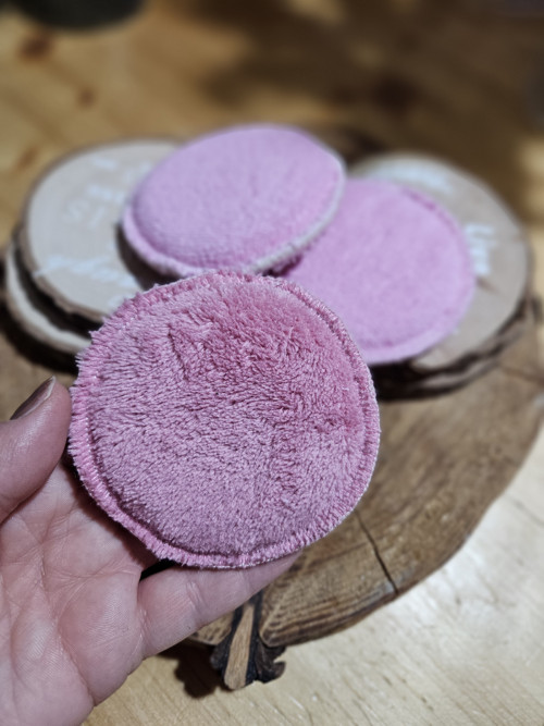 Kosmetická houbička - světle růžová