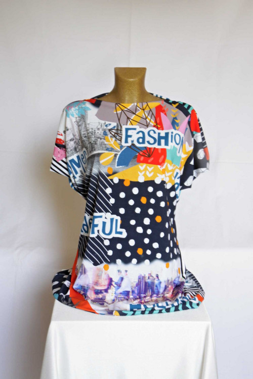 Dlouhá tunika, vel. na přání S,M, L, XL, XXL, XXXL