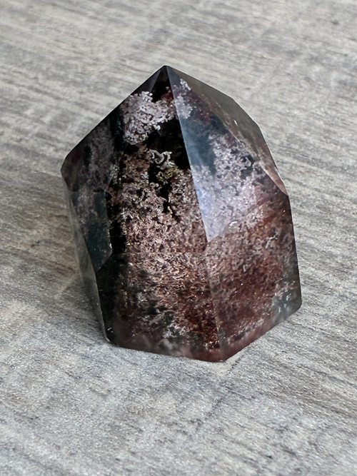 Garden Quartz-Lodolit- broušený minerál, 14.30 gr.