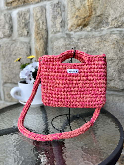 Crossbody kabelka Naty koral