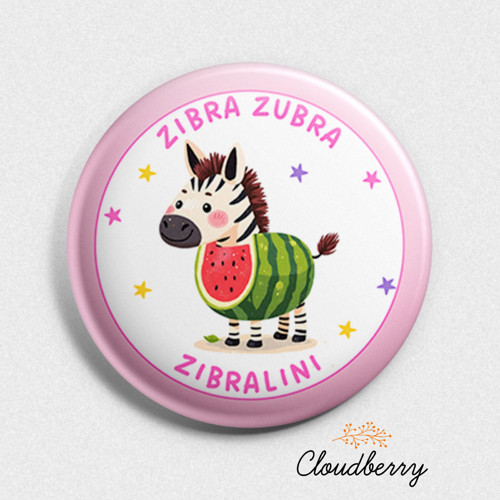 Placka | Brainrot | Odznáček|Button|Meme|Geek — foto 1