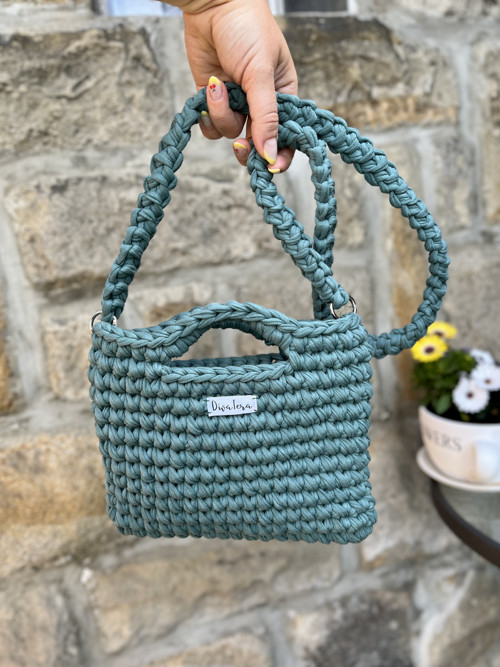 Crossbody kabelka Naty green