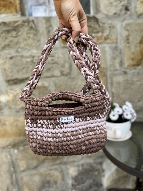 Crossbody kabelka Naty brown