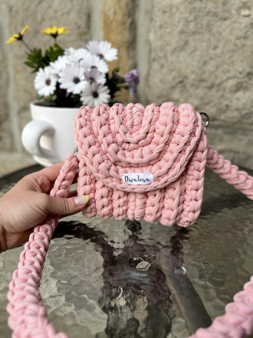 Mini kabelka Sabi pink
