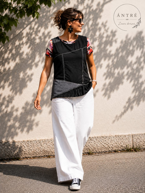 Černošedá vestička " Street Mood " UPC — foto 1